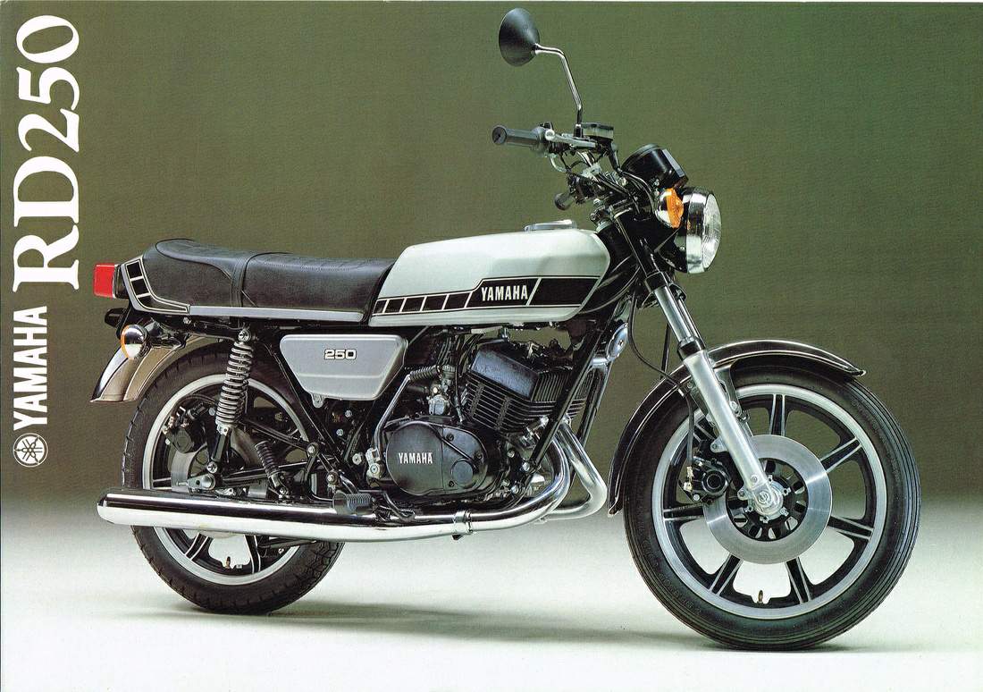 Motor yamaha rd sales 250